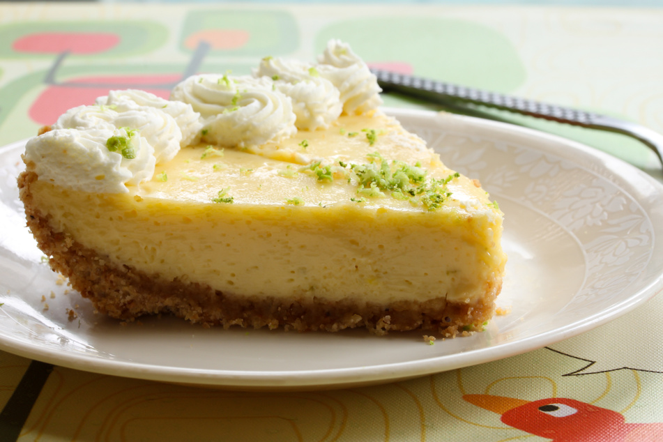 Slice of a Key Lime Pie